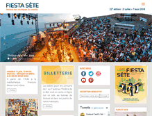 Tablet Screenshot of fiestasete.com